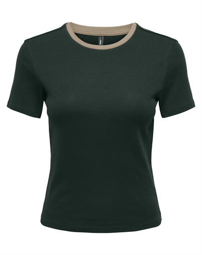 Only - ONLBina Short T-shirt - Scarab